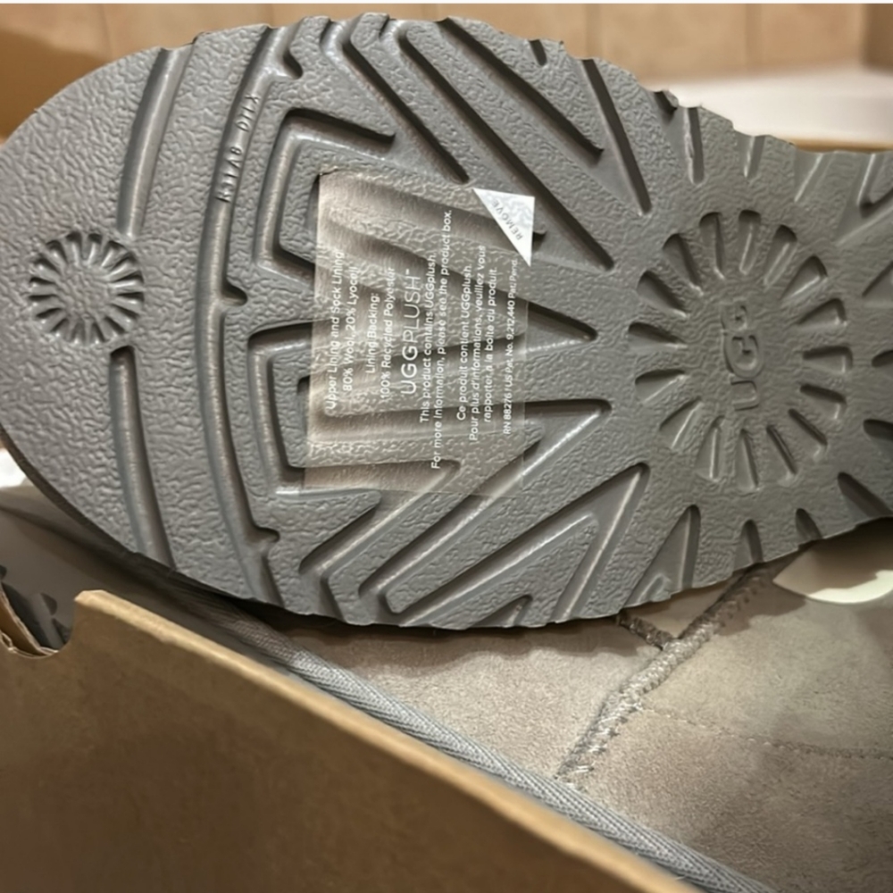 UGG Gray Suede Boots - Picture 8 of 10